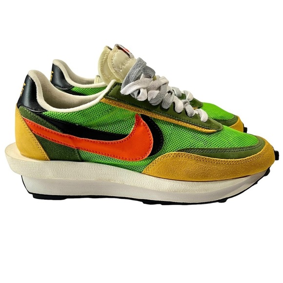 Nike Other - NIKE x SACAI LdWaffle Green Gusto sneakers